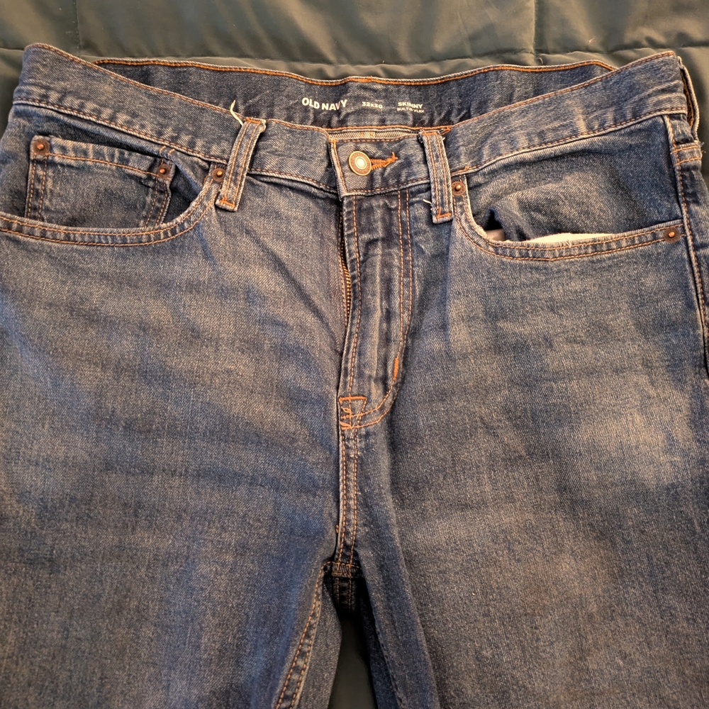 Old Navy Men's Denim Straight Jeans